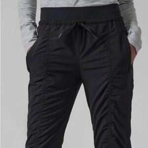 Athleta Army Green The Attitude Pants Size 8